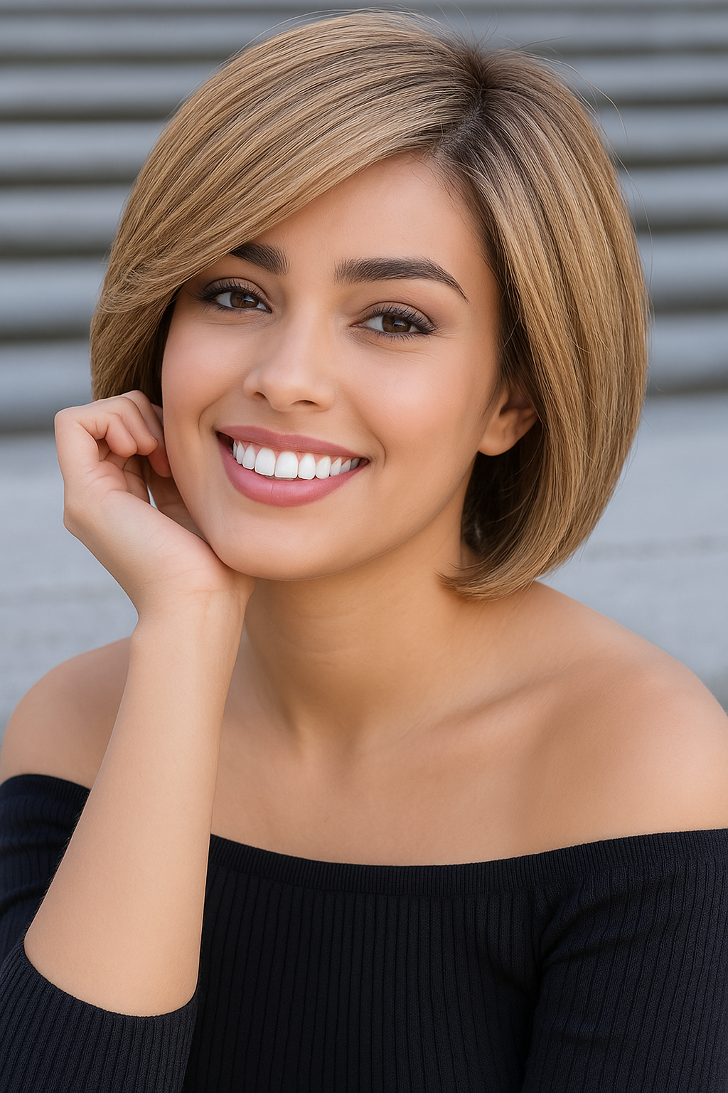 Vivienne | Sleek Human Hair Lace Bob