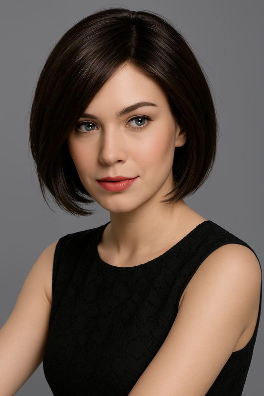 Vivienne | Sleek Human Hair Lace Bob